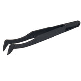 Plastic Tweezer 4.5 Inch (Random Color, 1 Piece) Multipurpose Bead Picking Tool